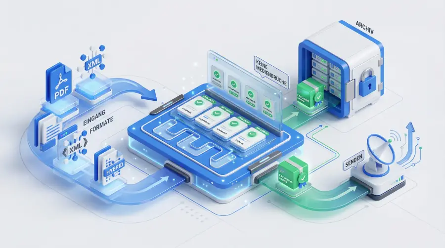 DATEV und XRechnung: Praktischer Workflow ohne Medienbruch